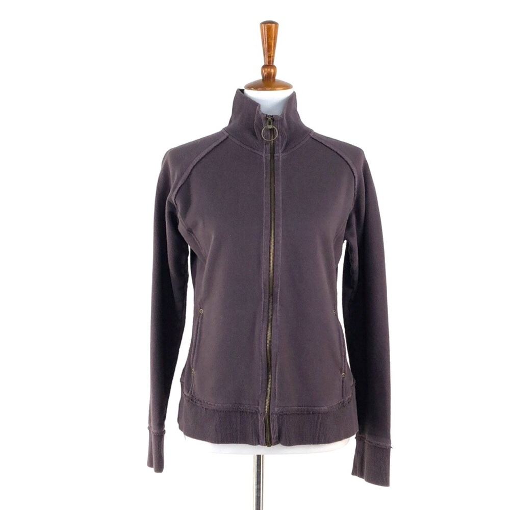 Lucy Plum Embroidered Back Long Sleeve Zip Jacket - Picture 2 of 8